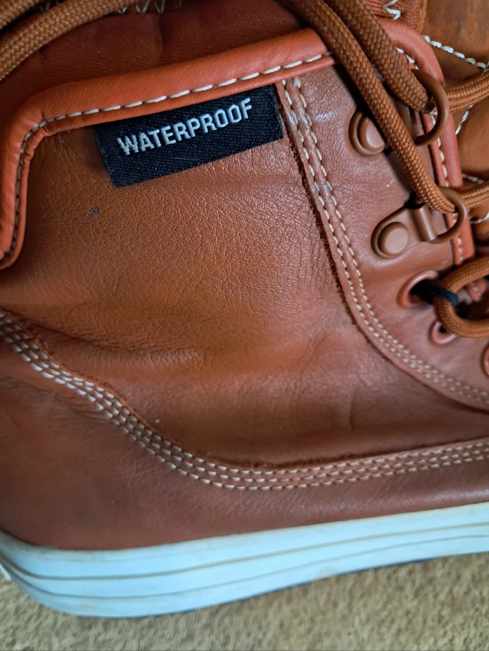 Size 10.5 - Converse Chuck Taylor All Star Utility All Terrain High Amber Sepia - Picture 2 of 9